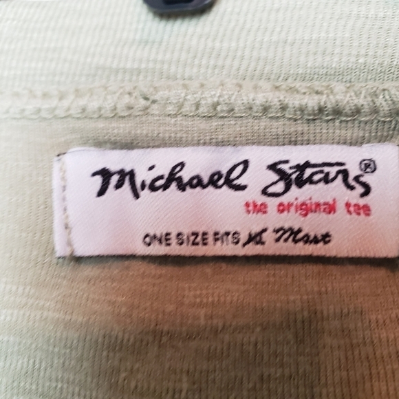 MICHAEL STARS Green Lounge Top 3ZK6Q - Picture 3 of 7